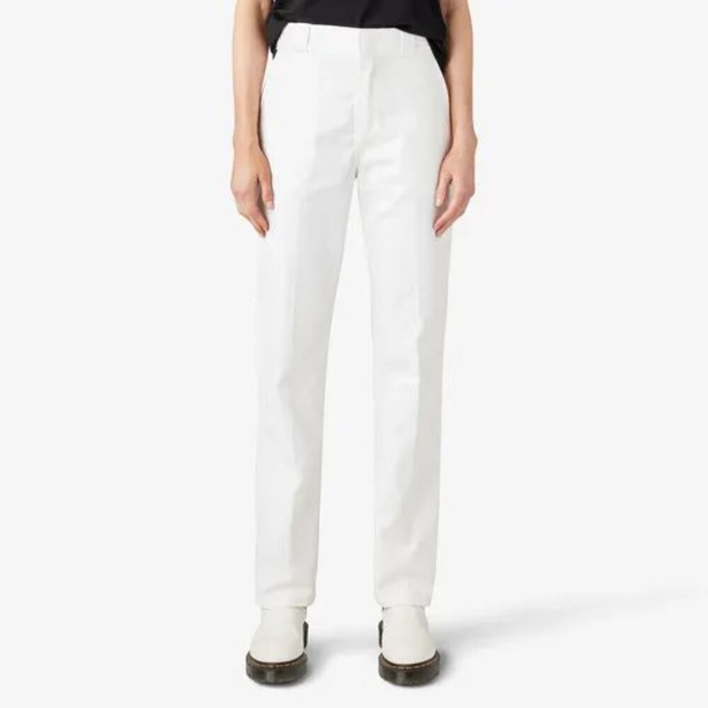 Dickies Women 874 Work Pants in Cream size 10/30 regular